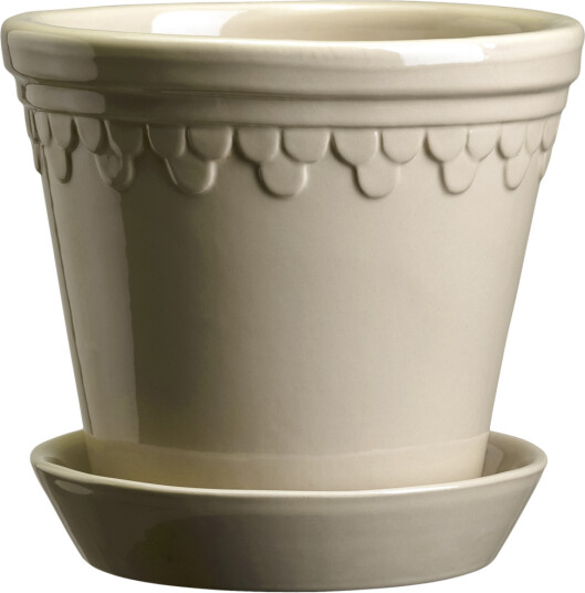 Bergs Potter København krukke glassert Ø18 cm Sand Stone Bergs Potter København krukke glassert Ø18 cm Sand Stone