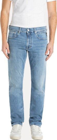 Replay Grover Trousers Straight Hyperflex Original Blue 33 x 34