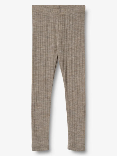 Wheat Wool Silk Leggings Agi Beige 50