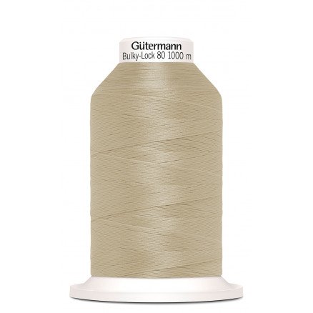 Gütermann Bulky Lock 80 Sytråd Polyester Sand 722 1000m