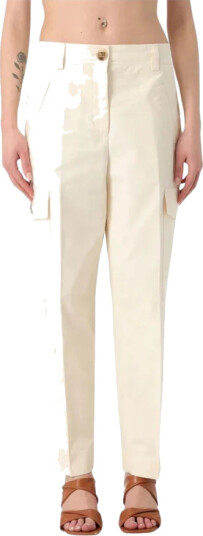 Twinset Dame Bukser Beige XS,