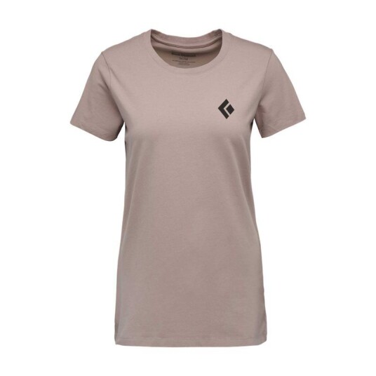 Black Diamond W Eqpmnt For Alpinists Ss Tee Pale Mauve Pale Mauve XL