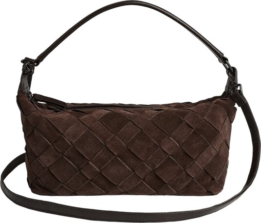 Markberg Lotusmbg Bag Suede Weave Brown ONE SIZE