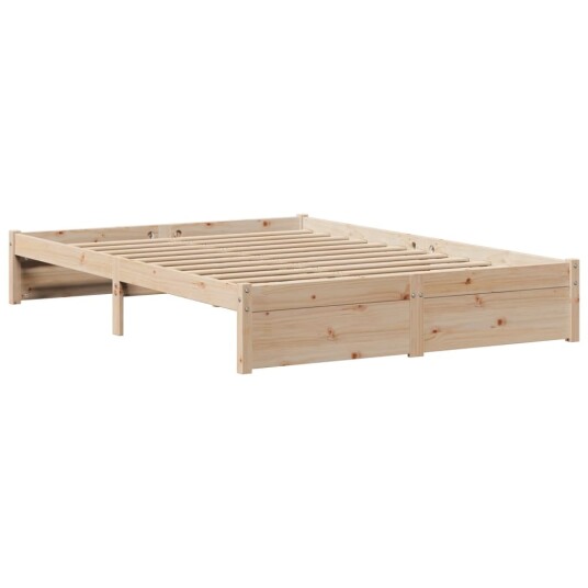 Sengeramme med hodegavl 120x200 cm heltre furu 3306734