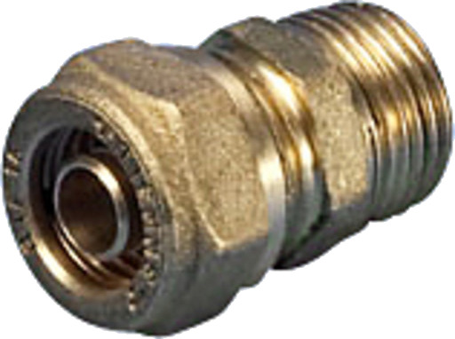 3/4" x 18 x 2,5 mm Wavin Superflex overgangsnippel