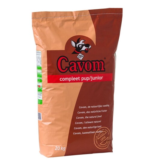 Cavom Complete Valp/Junior-Hundefôr 20 kg