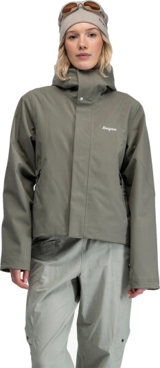 Bergans Vega 2L Shell Jacket Women Grønn L