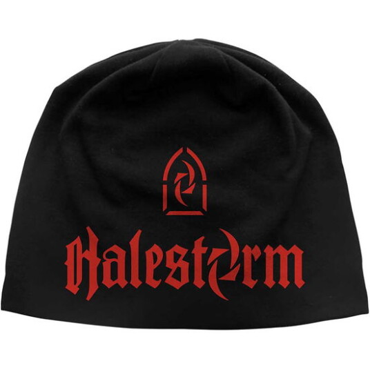 Halestorm Halestorm Unisex Beanie Hat: Logo JD Print Black