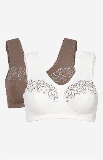 Cellbes Soft-BH med brøderi Lily 2-pack 120D Cellbes Soft-BH med brøderi Lily 2-pack 120D