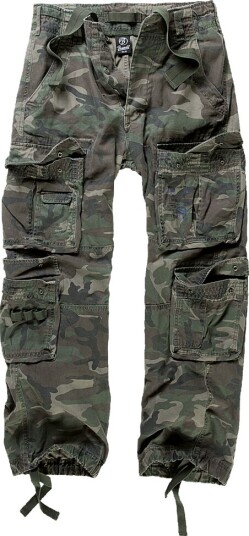 Brandit Cargo-bukser - Pure Vintage Bukser - S til 4XL - Herrer - woodland