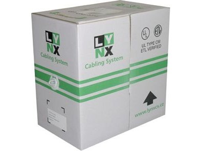 Planet Lynx Cs Installasjonskabel Cat6 Flertrådet Pvc 305 M Boks (Lx-Str-Utp6-Gr)