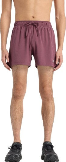 New Balance RC Seamless 2in1 5" Løpeshorts Herre Bordeaux L