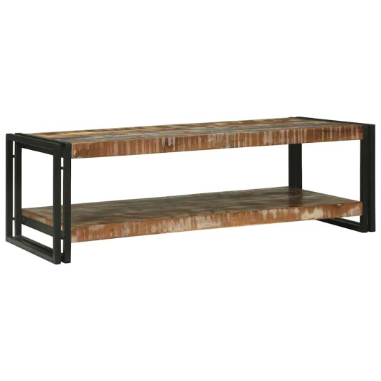 kaffebord i flere farger 120x50x38 cm gjenvunnet solid tre