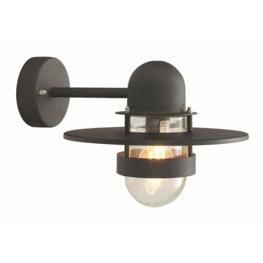 Norlys Bergen 270 Veggarmatur 60 W Svart Norlys Bergen 270 Veggarmatur 60 W Svart