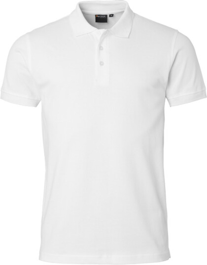 Top Swede Piké 201 Vit L