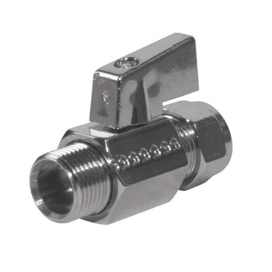 A-collection A-kulan Minikuleventil Klemring/nippel 1/2"X12mm