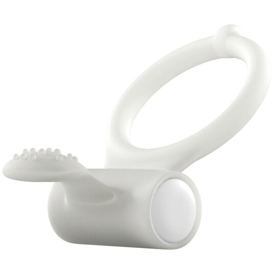 Dorcel Marc Power Clit Selvlysende Vibrerende Penisring    - Hvit