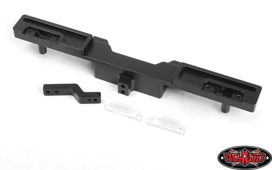 RC4WD C1060 Oxer Steel Rear Bumper w/ Towing Hook and Brake Lens