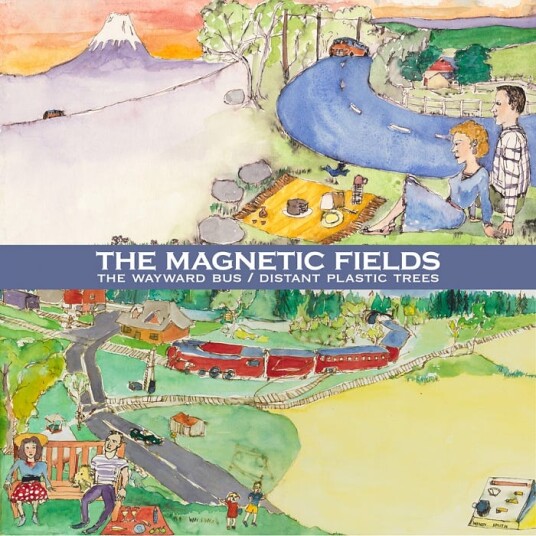 The Magnetic Fields The Wayward Bus / Distant Plastic Trees LP/Vinyl The Magnetic Fields The Wayward Bus / Distant Plastic Trees LP/Vinyl