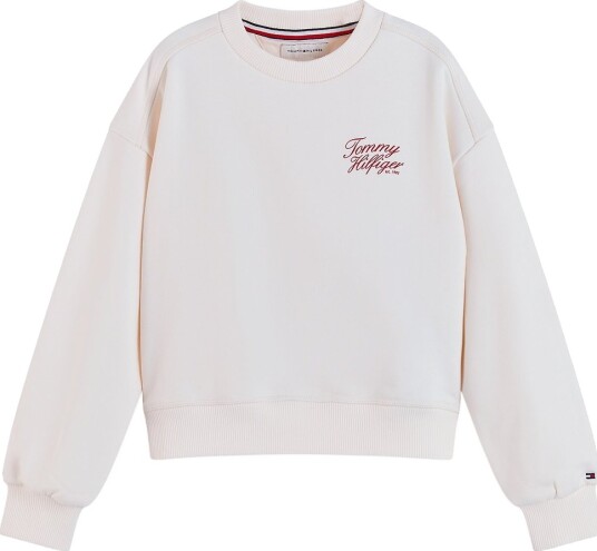 Tommy Hilfiger Collegegenser   Off White   Tommy Hilfiger   12 år (152)   Collegegenser   Hvit