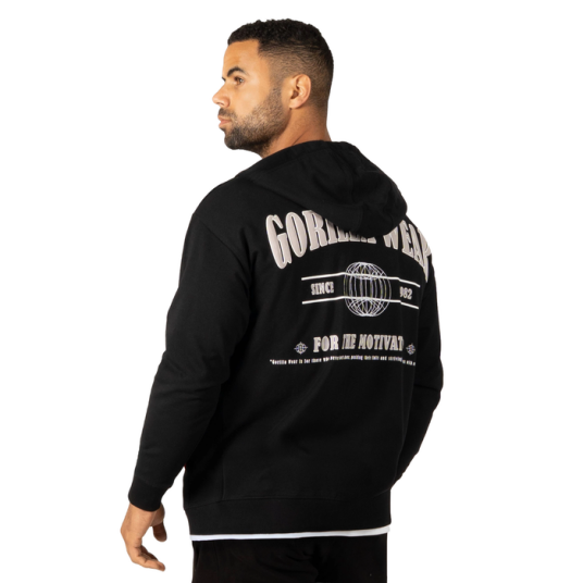 Gorilla Wear Scofield Hoodie Svart Medium