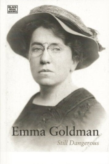 Emma Goldman Emma Goldman