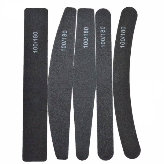 5st nagelfilar dubbelsidiga 100/180 Nagelfil -