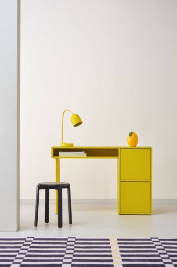 KIPP skrivebord Gul
