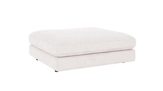Rowico Home Duncan fotskammel Hvit Greg 1 112 x 103 x 41 cm Hvit
