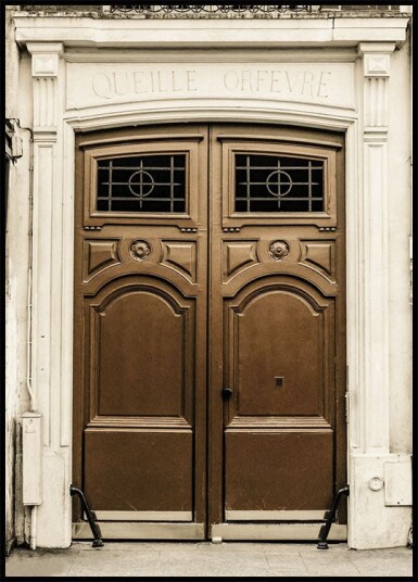 Front Door in Paris Plakat Plakat / 100x150cm