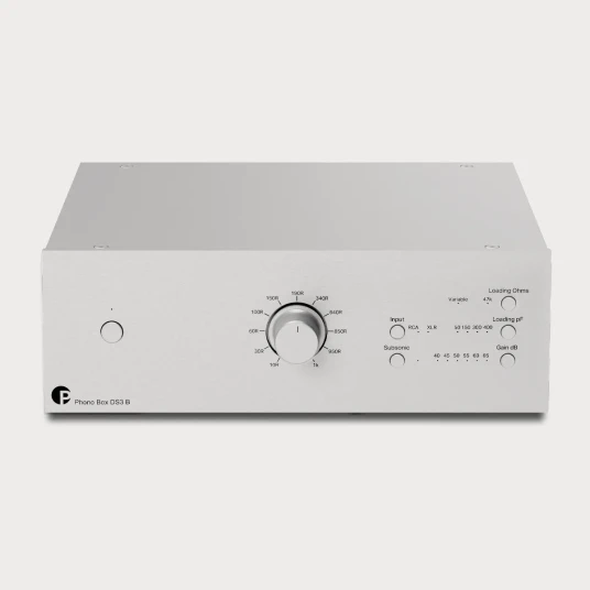 Pro-Ject Phono Box Ds3 B Sølv Balansert High-End Riaa-Trinn