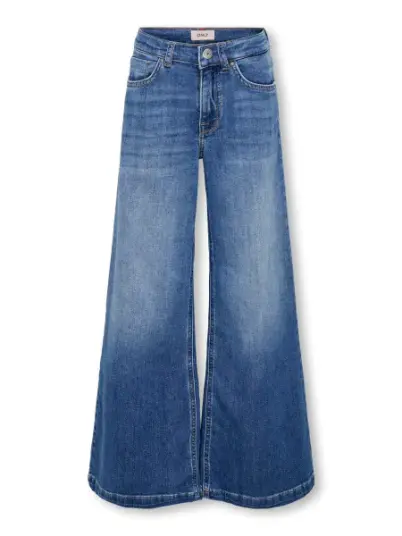 Kids Only California Wide denimbukse til barn dark medium blue 116