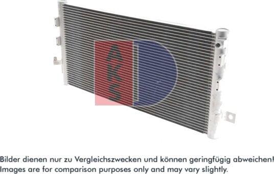 Kondensator, klimaanlegg AKS DASIS 442070N