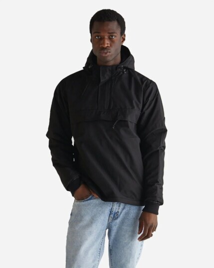 Woodbird Frenzy Anorak Jacket - Black Woodbird Frenzy Anorak Jacket - Black