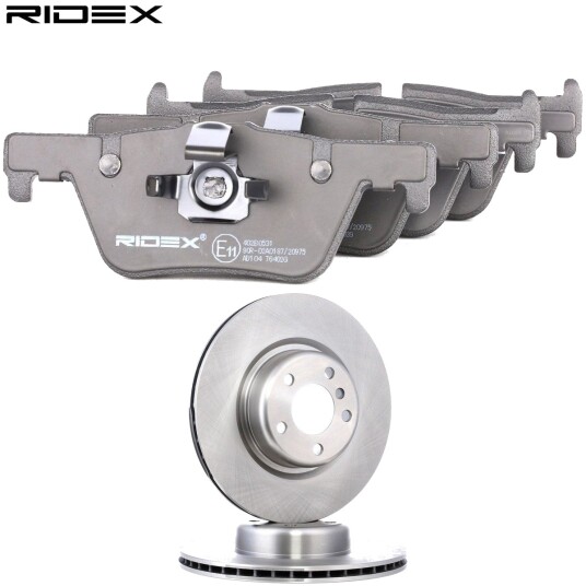 Bremseskiver og -klosser RIDEX 3405B1823