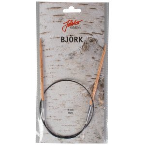 Järbo Björk Rundpinner Bjørk 60cm 4,00mm / 23.6in US6
