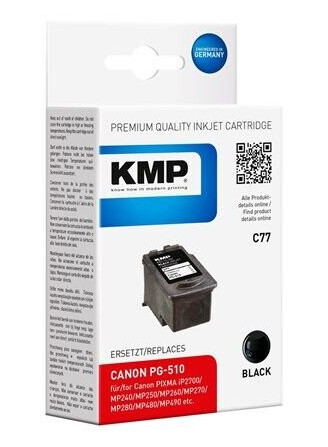 KMP C77 - black - compatible - ink cartridge - Blekkpatron Svart KMP C77 - black - compatible - ink cartridge - Blekkpatron Svart