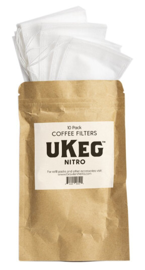 GrowlerWerks uKeg Coffee Filters - 10 pack