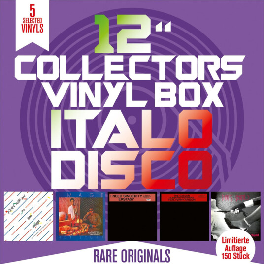 12“ Collector‘s Vinyl Box: Italo Disco