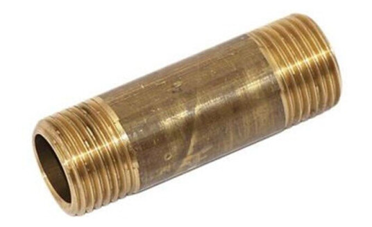 Isiflo Barrel nipple brass 12 x 120 mm