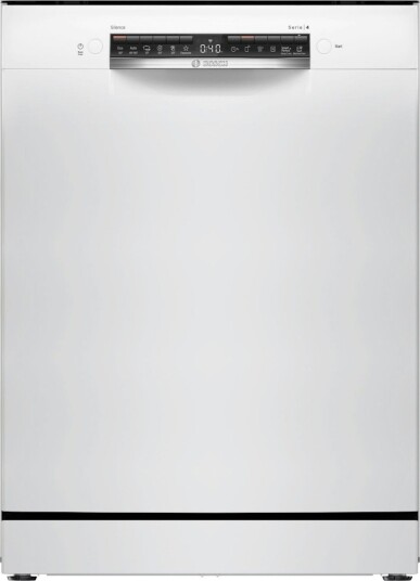 Bosch Serie 4 Innebygd Oppvaskmaskin 14 Kuverter Hvit med Home Connect