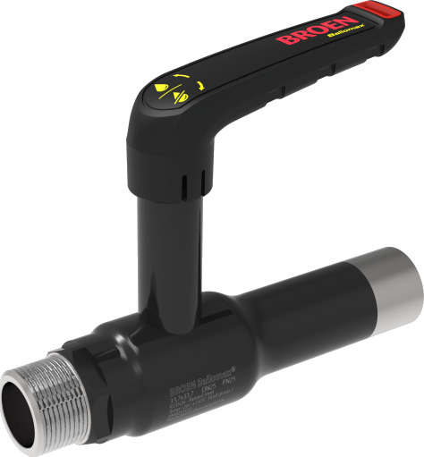 Broen Ballomax DN020 FB G¾"Ax26.9 PN25 Høy Uni
