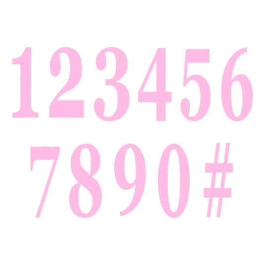 CHAKS Store Stickers Tall - Rosa