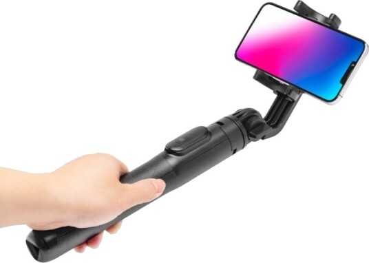 Linocell Selfiepinne Pro med stativ og Bluetooth-utløser Linocell Selfiepinne Pro med stativ og Bluetooth-utløser