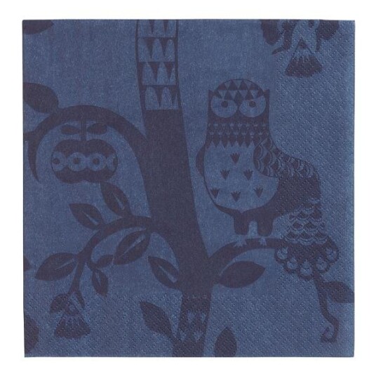 Iittala Taika serviett 33x33 cm blå