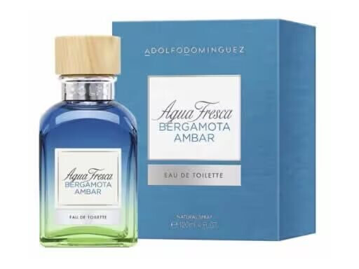 Adolfo Dominguez Agua Fresca Bergamota Ambar Eau De Toilette Spray 120ml Adolfo Dominguez Agua Fresca Bergamota Ambar Eau De Toilette Spray 120ml