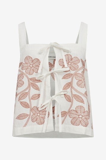 Sofie Schnoor Topp Top Hvit Sofie Schnoor Topp Top Hvit