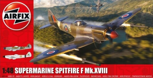 Airfix Supermarine Spitfire F Mk.XVIII 1:48 Militærmodell