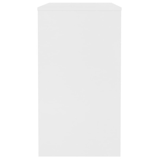 vidaXL Skrivebord hvit 90x40x72 cm sponplate