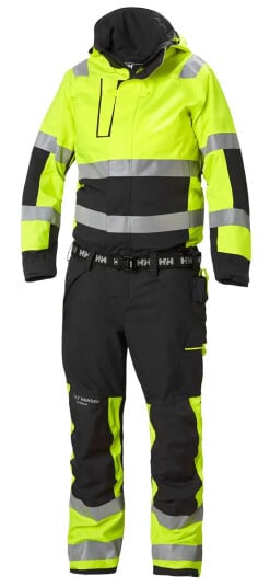 HH Workwear Workwear Helly Hansen Alna 2.0 Hi Vis Vanntett Skallkjeledress Gull C58